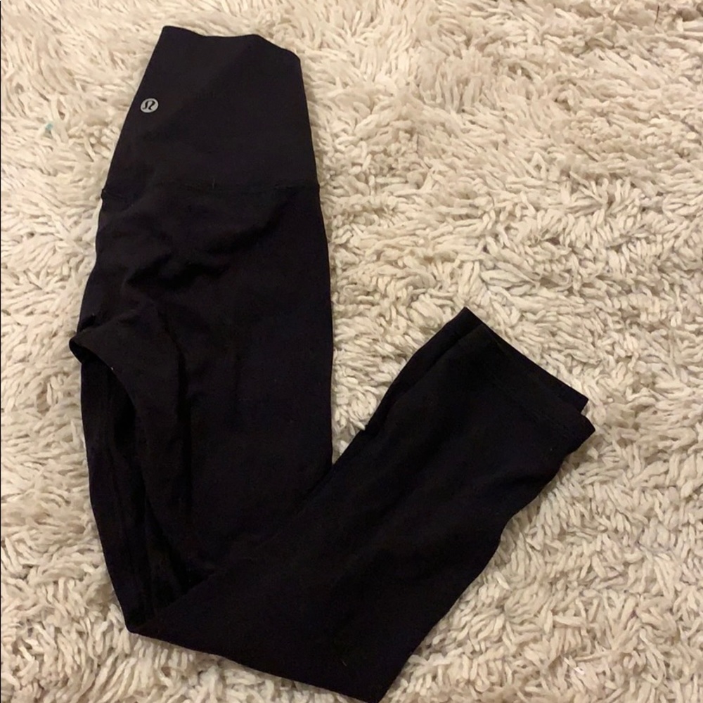 lululemon 21” black align leggings